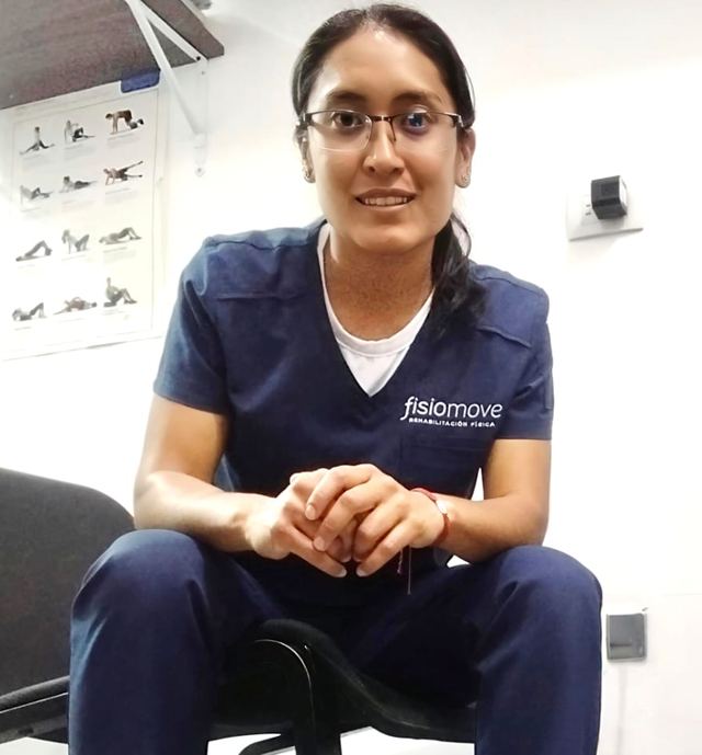 Ana Luisa Vázquez Mendieta, fisioterapeuta de Fisiomove